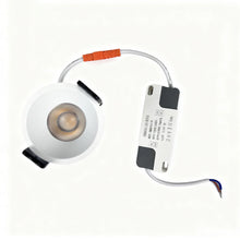 Load image into Gallery viewer, EZ-EU Series Angled Reflector 7W (2.2″) Deep Anti-Glare Recessed LED Downlight | 200–240V | 4/12 Pack | 3000K / 4000K / 5000K | 24° Beam | CRI>95 | for Home &amp; Light Commercial Use