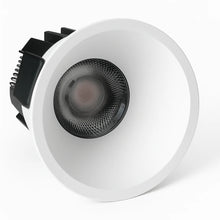 Load image into Gallery viewer, EZ-US Series Angled Reflector 12W (3″) Deep Anti-Glare Recessed LED Downlight | 100–130V | 4/12 Pack | 5CCT Adjustable | 24° Beam | CRI>95 | for Home &amp; Light Commercial Use