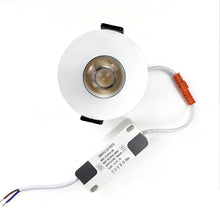 Laden Sie das Bild in den Galerie-Viewer, EZ-EU Series Curved Reflector 12W (3″) Deep Anti-Glare Recessed LED Downlight | 200–240V | 4/12 Pack | 3000K / 4000K / 5000K | 24° Beam | CRI>95 | for Home &amp; Light Commercial Use