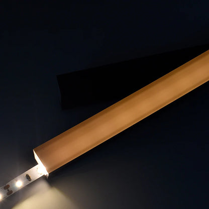 I-TE Series 20×20mm Top Emitting LED Neon Tube Housing | S2020 Black Silicone Neon Tube | IP67 Waterproof | 12mm PCB Width | 16.4FT/5M | Commercial Ceiling Lighting