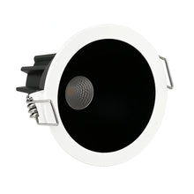 Laden Sie das Bild in den Galerie-Viewer, EZ-US Series Black Reflector 5W (2.2″) Deep Anti-Glare Recessed LED Downlight | 100–130V | 4/12 Pack | 5CCT Adjustable | 24° Beam | CRI>95 | for Home &amp; Light Commercial Use
