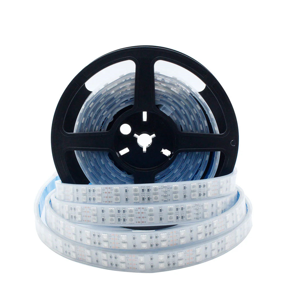 395–405nm 120 LEDs/m UV Blacklight LED Strip | SMD2835 / SMD5050 | DC12V | Non-Waterproof / IP65 Waterproof | Not Include Power Supply | For Blacklight, Party & Stage Lighting