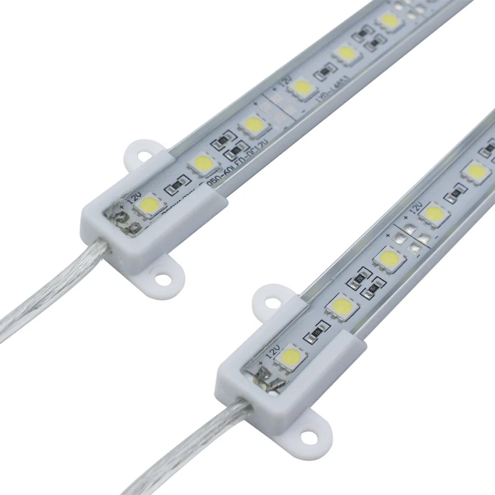 SMD5050 810nm 30 LEDs DC12V IR Rigid LED Light Strip – Imaging Modules & Optical Systems, IP65 Waterproof, 50cm/10 Pack