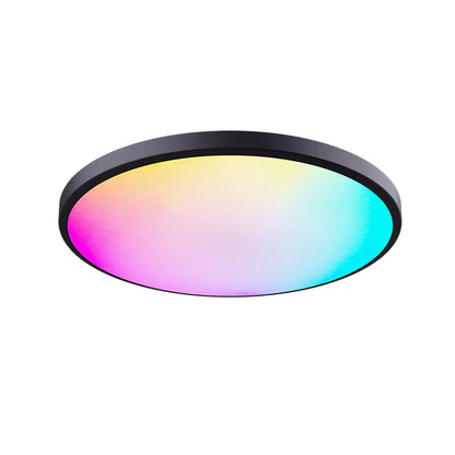 inSharepuls LED-Deckenleuchte, 5000 K Tageslichtweiß, 24 W (entspricht 240 W), 12 Zoll flache, moderne Deckenbeleuchtung, 3200 lm, Deckenlampe für Badezimmer, Veranda, Küche, Schlafzimmer, Wohnzimmer, Flur 