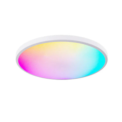 inSharepuls LED-Deckenleuchte, 5000 K Tageslichtweiß, 24 W (entspricht 240 W), 12 Zoll flache, moderne Deckenbeleuchtung, 3200 lm, Deckenlampe für Badezimmer, Veranda, Küche, Schlafzimmer, Wohnzimmer, Flur 