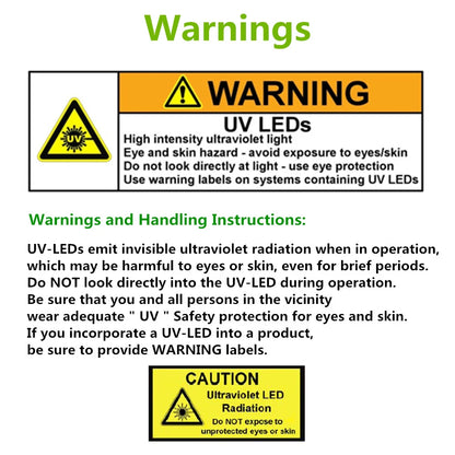 380–385nm 240 LEDs/m UV Blacklight LED Strip | SMD2835 | DC12V | Non-Waterproof / IP65 Waterproof/IP67 Waterproof | Not Include Power Supply | For Glow Party, Fluorescent & Stage Lighting