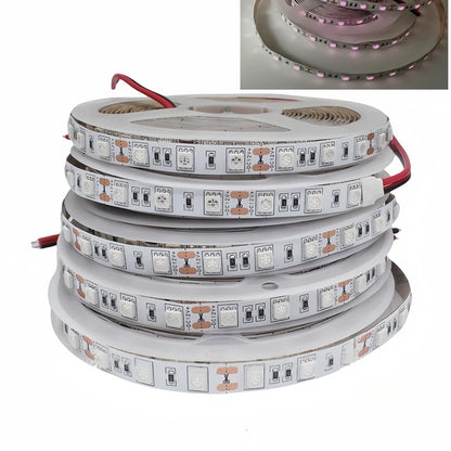 810nm 120 LEDs/m DC12V IR LED Light Strip – Near IR for NIR Imaging and Vision Inspection Systems, SMD2835/SMD5050, IP00/IP65, 5 Meters