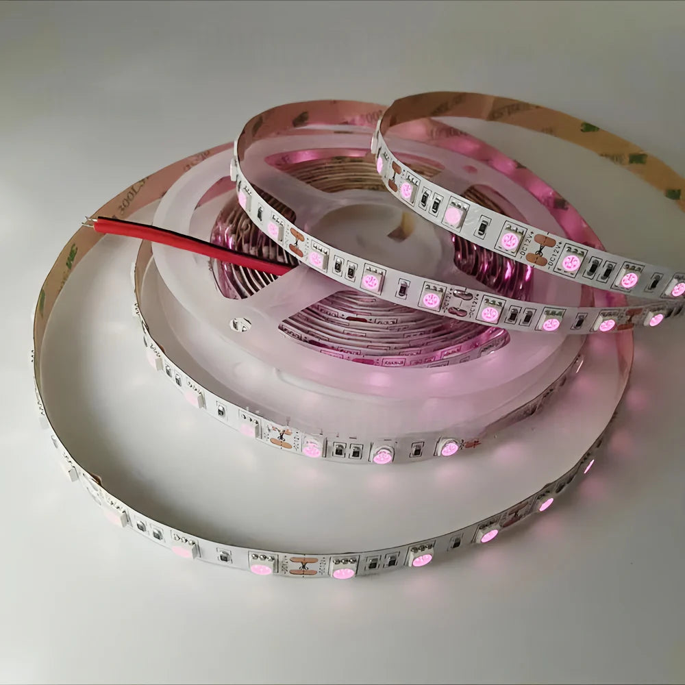 810nm 30 LEDs/m DC12V IR LED Light Strip – High Power Near IR for Sensor Integration, SMD5050, IP00/IP65, 5 Meters
