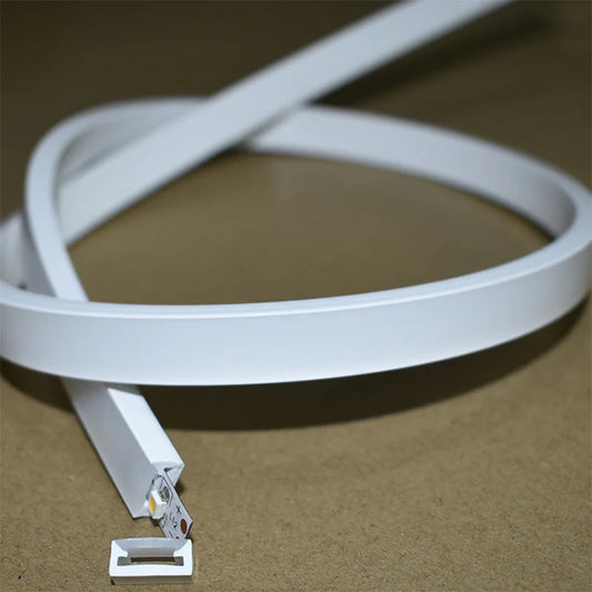 I-TE Series 5×11mm Top Emitting LED Neon Tube Housing | S0511 Waterproof Neon Housing | IP67 Waterproof | 8mm PCB Width | 16.4FT/5M | Jewelry Display Accent Lighting