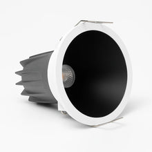 Load image into Gallery viewer, EZ-EU Series Black Reflector 9W (3″) Deep Anti-Glare Recessed LED Downlight | 200–240V | 4/12 Pack | 3000K / 4000K / 5000K | 24° Beam | CRI>95 | for Home &amp; Light Commercial Use