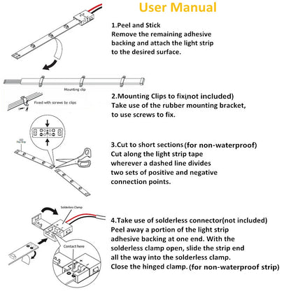 380–385nm 240 LEDs/m UV Blacklight LED Strip | SMD2835 | DC12V | Non-Waterproof / IP65 Waterproof/IP67 Waterproof | Not Include Power Supply | For Glow Party, Fluorescent & Stage Lighting