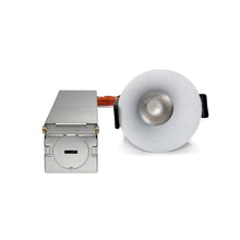 Load image into Gallery viewer, EZ-US Series Curved Reflector 12W (3″) Deep Anti-Glare Recessed LED Downlight | 100–130V | 4/12 Pack | 5CCT Adjustable | 24° Beam | CRI>95 | for Home &amp; Light Commercial Use