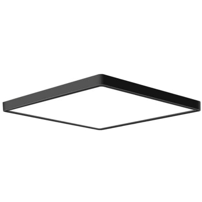 inShareplus 12 Zoll quadratische LED-Deckenleuchte, 3200 lm, 24 W, 5000 K Tageslicht, superhelle Deckenleuchten, weiße LED-Lampe zur Unterputzmontage, Einbauleuchten für Küche, Bad, Schlafzimmer, Flur, Büro, Garage 