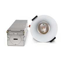 Laden Sie das Bild in den Galerie-Viewer, EZ-US Series Curved Reflector 9W (2.6″) Deep Anti-Glare Recessed LED Downlight | 100–130V | 4/12 Pack | 5CCT Adjustable | 24° Beam | CRI>95 | for Home &amp; Light Commercial Use
