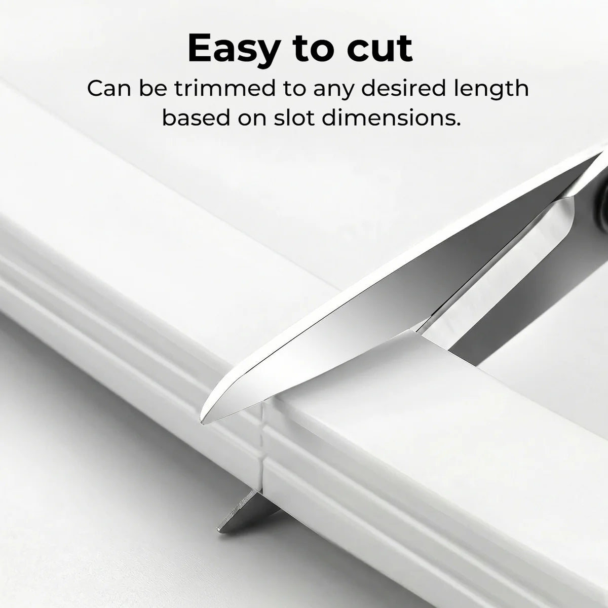 Q-TE Series 16×16mm Top Emitting LED Neon Tube Housing | S1616-T Black Quick Install Flexible Neon Tube Housing | Max Strip Width ≤12mm | 16.4FT/5M | LED Signage Cove Lighting