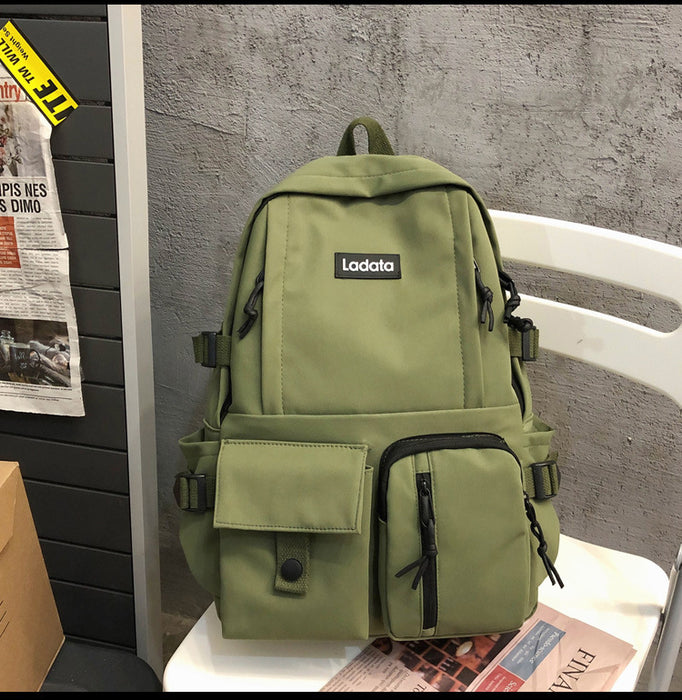 New Korean Version of Junior High School Student Schoolbag Harajuku Ulzzang College Style Backpack Computer Backpackv