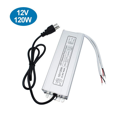 IP67 Waterproof 12V 10A 120W Power Supply