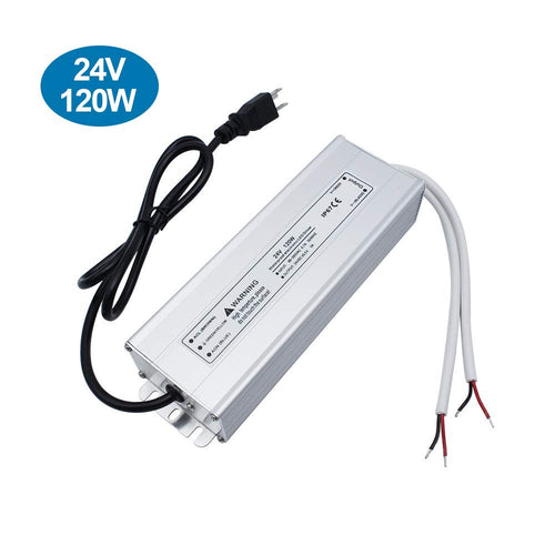 IP67 Waterproof 24V 5A 120W Power Supply