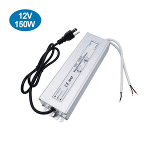 IP67 Waterproof 12V 12.5A 150W Power Supply