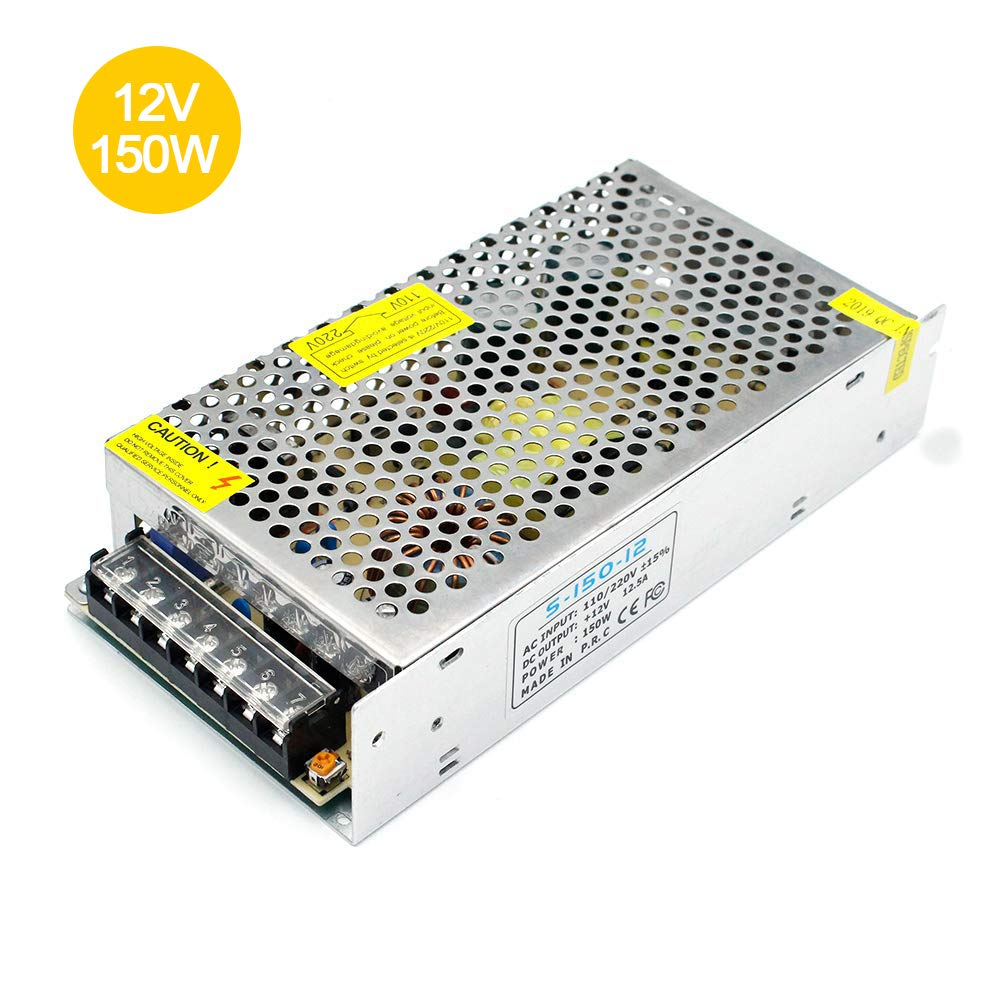 Universal Regulated Switching Power Supply 12V 12.5A 150W