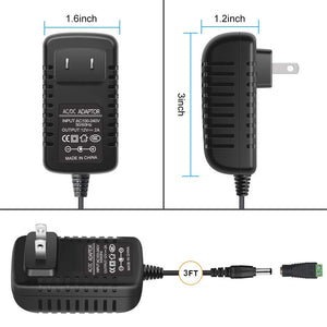 Low Voltage Power Supply DC 12V 2A 24W