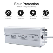 Load image into Gallery viewer, IP67 Waterproof 12V 8.5A 100W Power Supply