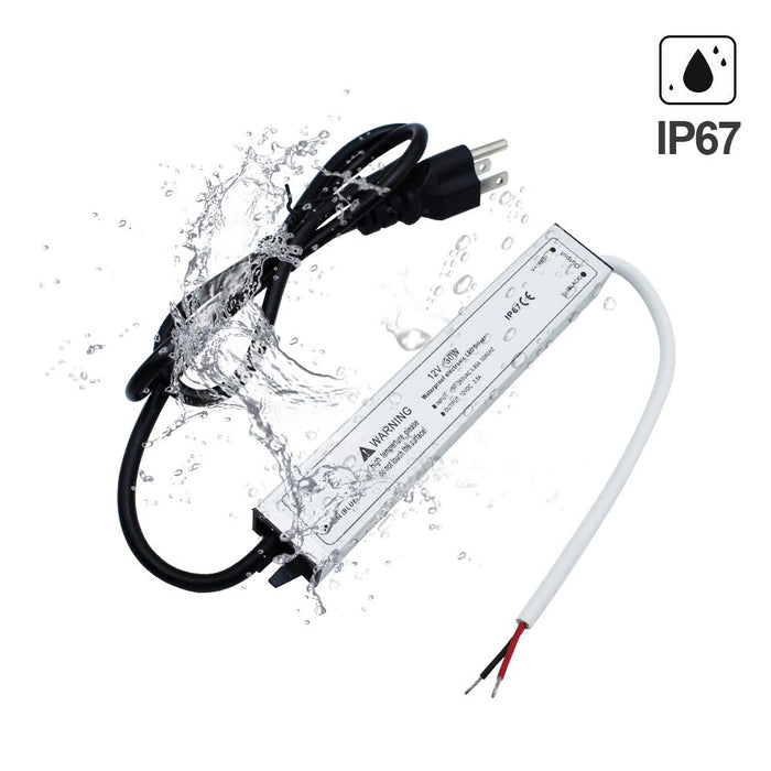 IP67 Waterproof 12V 2.5A 30W Power Supply