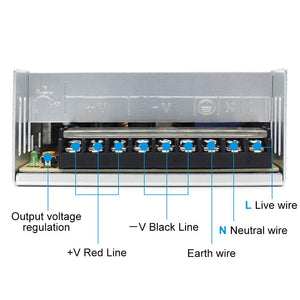 Universal Regulated Switching Power Supply 24V 15A 360W