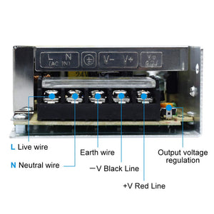 Universal Regulated Switching Power Supply 24V 2.5A 60W