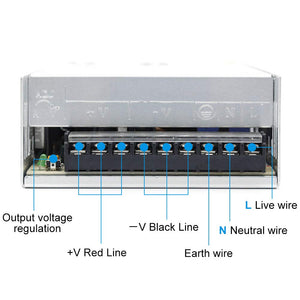 Universal Regulated Switching Power Supply 12V 20A 240W