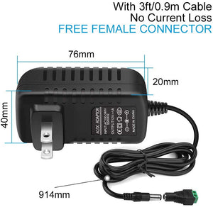 Low Voltage Power Supply DC 12V 1A 12W