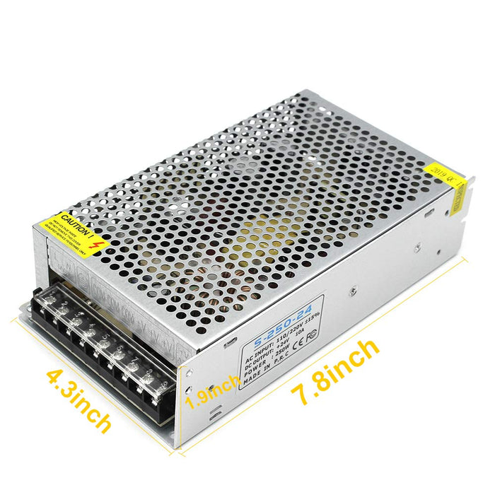 Universal Regulated Switching Power Supply 24V 10A 240W