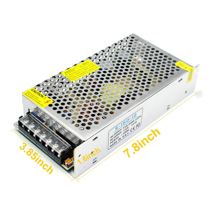 Universal Regulated Switching Power Supply 12V 12.5A 150W