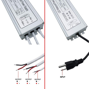 IP67 Waterproof 12V 25A 300W Power Supply