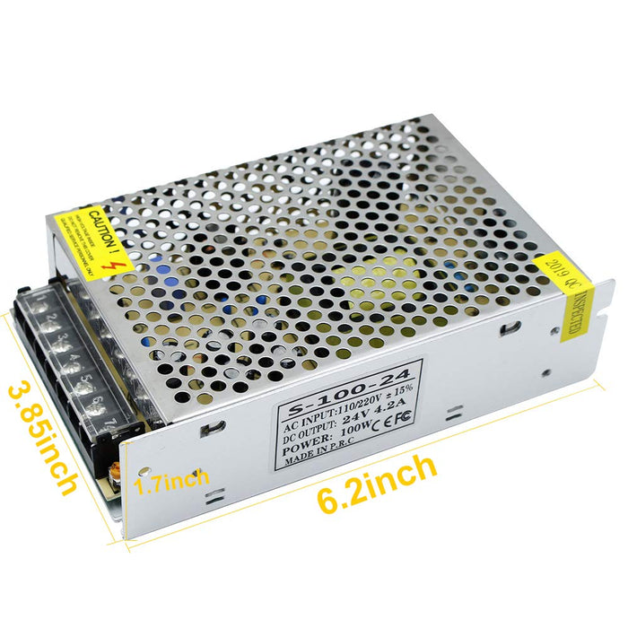 Universal Regulated Switching Power Supply 24V 4.2A 100W