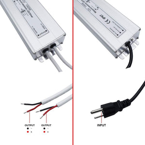 IP67 Waterproof 12V 12.5A 150W Power Supply