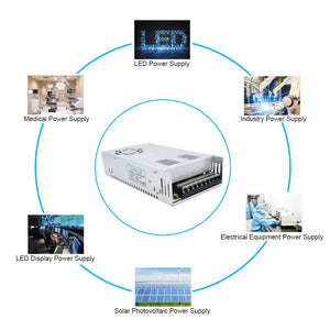 Universal Regulated Switching Power Supply 12V 33A 400W