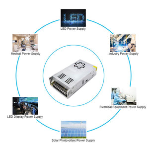 Universal Regulated Switching Power Supply 24V 15A 360W