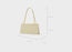 Women's Elegant Underarm Bag Shoulder Bag Small Square Bag